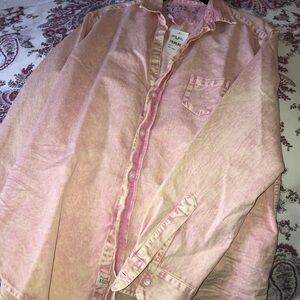 Frank & Eileen light pink mineral wash Eileen famous denim